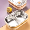 In-stock stainless steel insulated lunch boxes, primary school student compartments, food-grade children's compartments, lunch boxes for office workers Application Scenario
